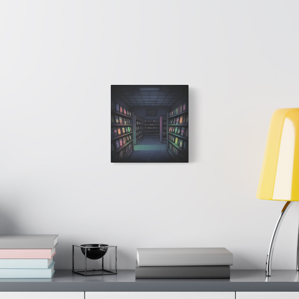 Video Rental Store | Matte Canvas