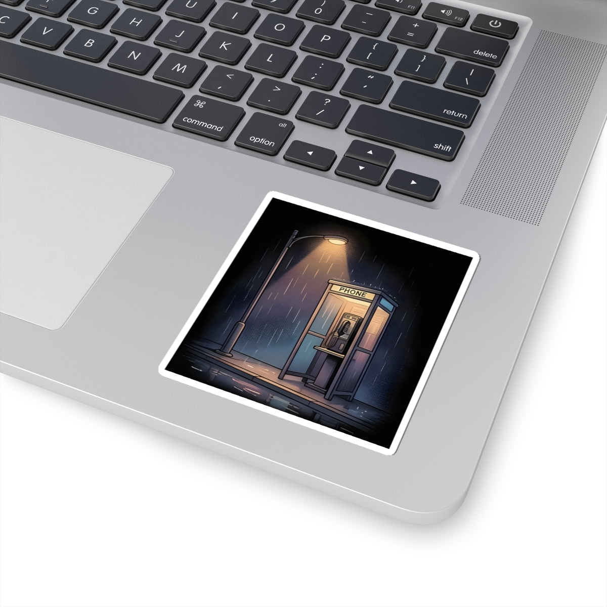 Midnight Pay Phone | Kiss-Cut Sticker