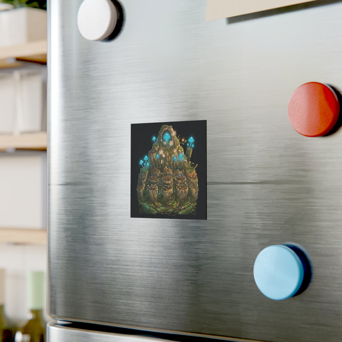 Silicon Ridge | Square Fridge Magnet