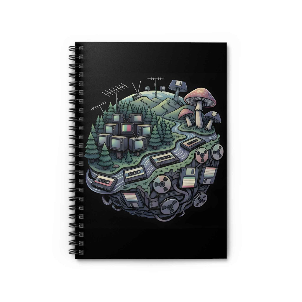 Planet Static | Spiral Bound Notebook