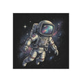 Floating Astronaut | Square Fridge Magnet