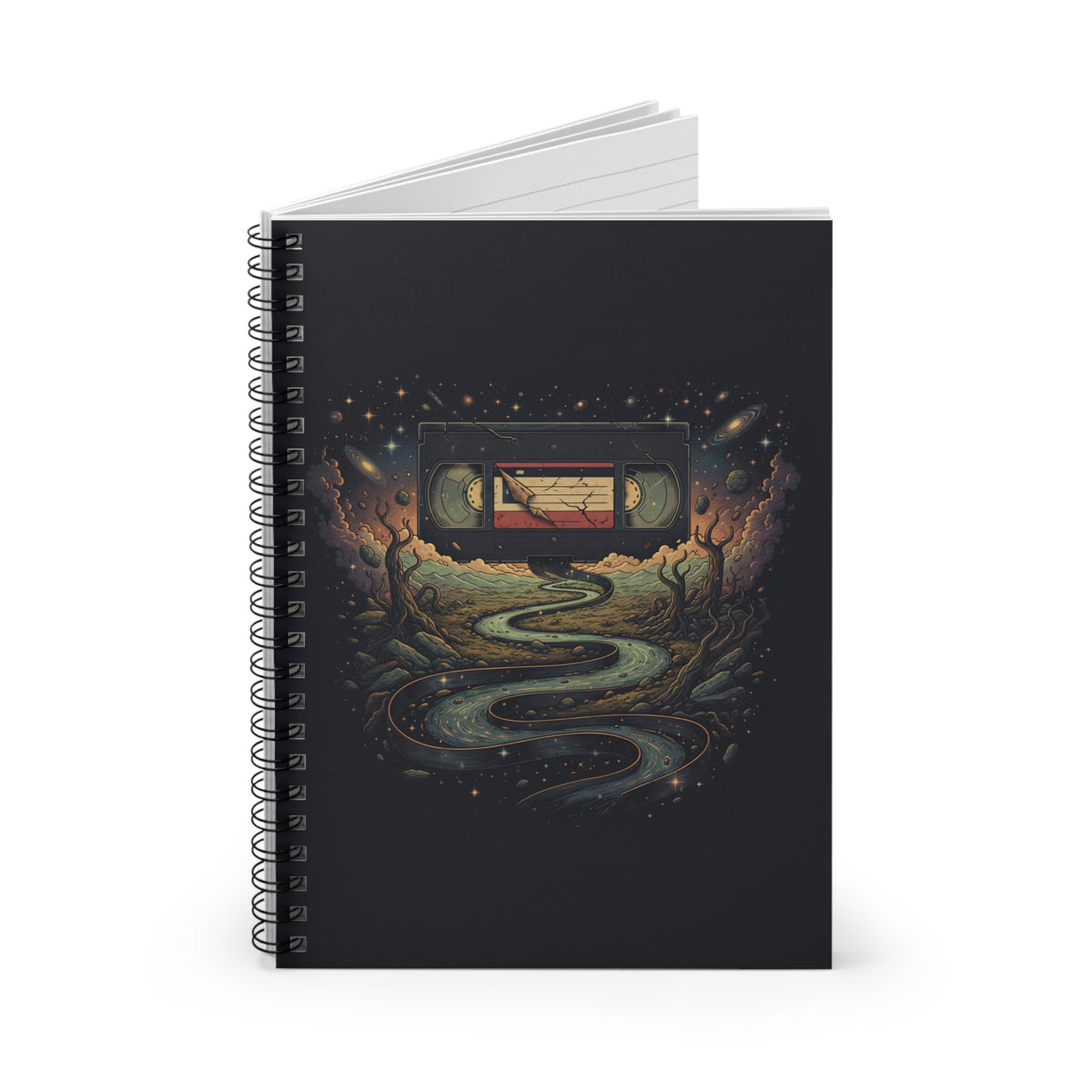 Cosmic Rewind | Spiral Bound Notebook