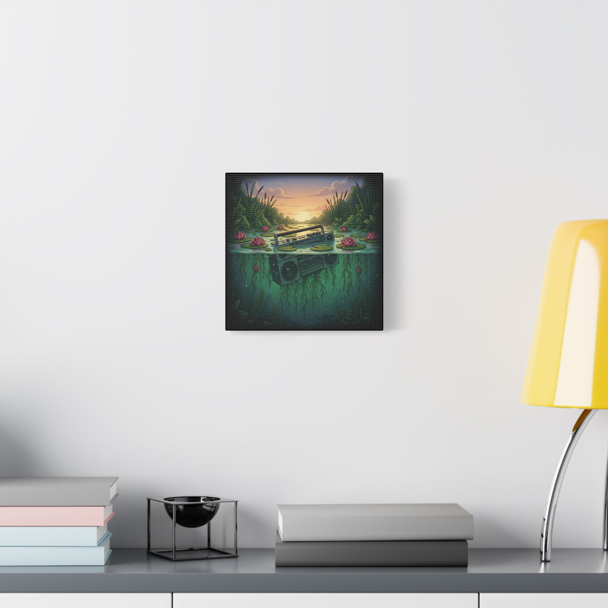 Submerged Frequency | Matte Canvas