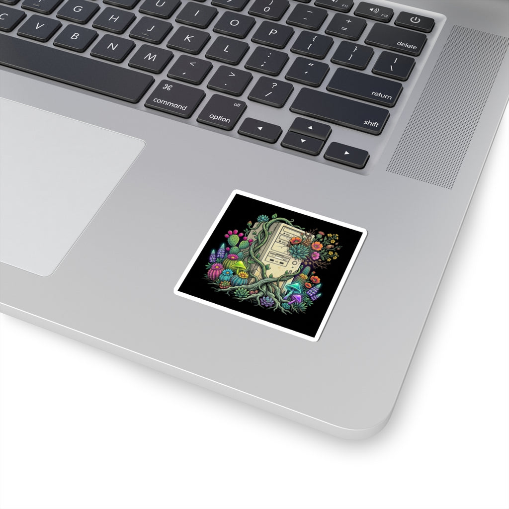 Flower Tower | Kiss-Cut Sticker