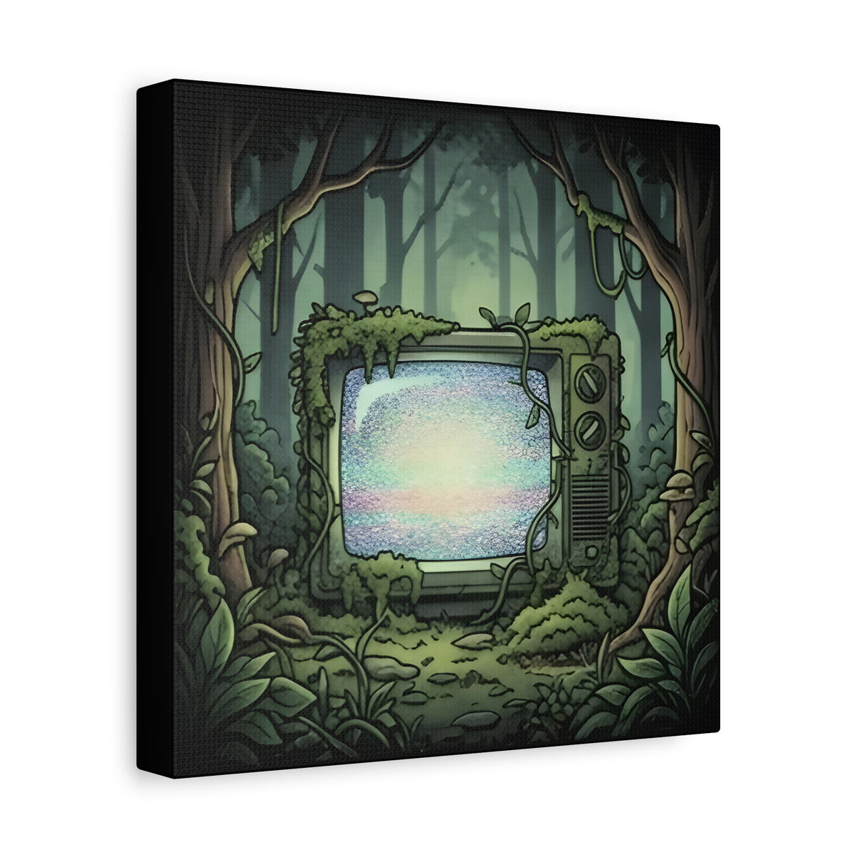 Forest CRT | Matte Canvas
