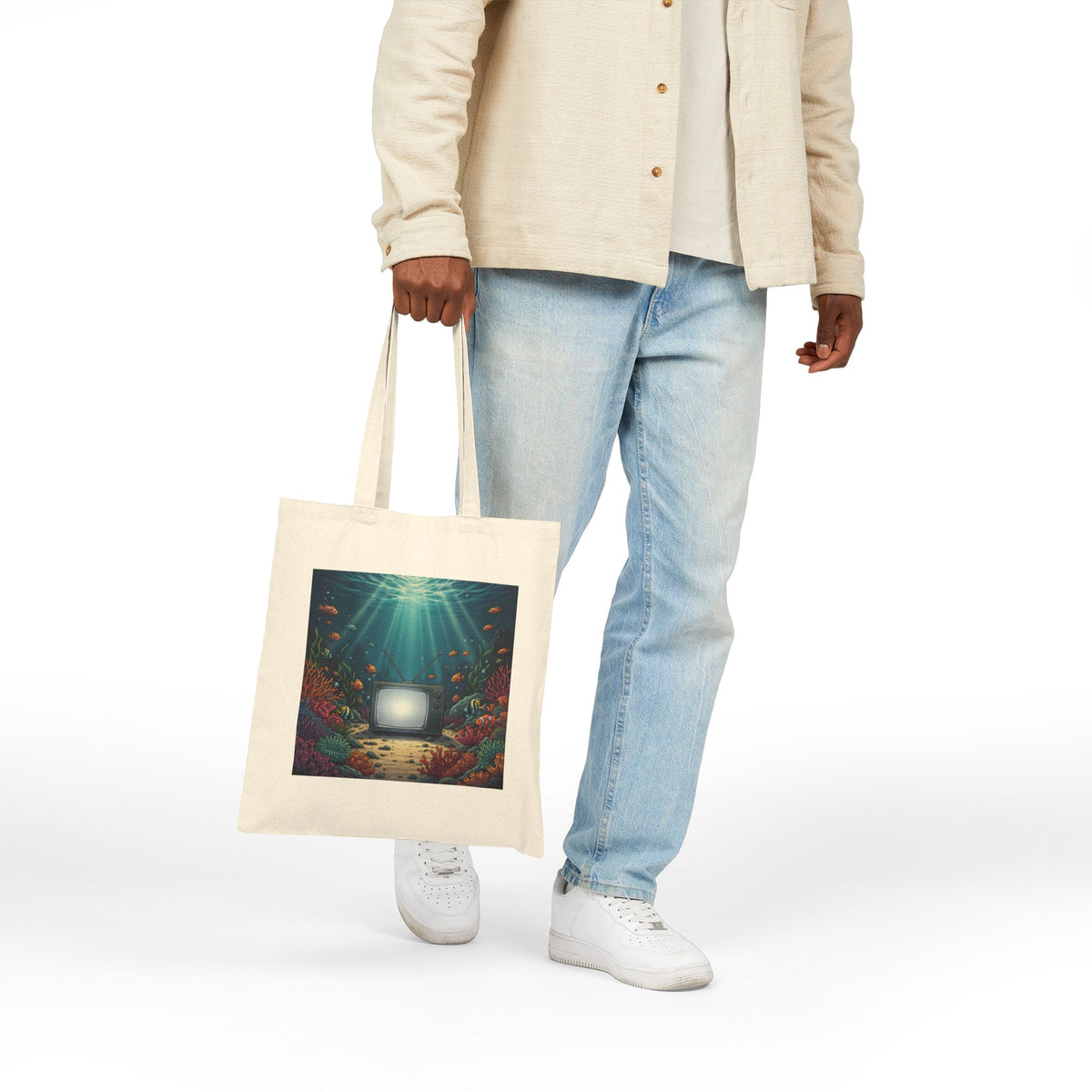 Sunken Broadcast | Canvas Tote Bag