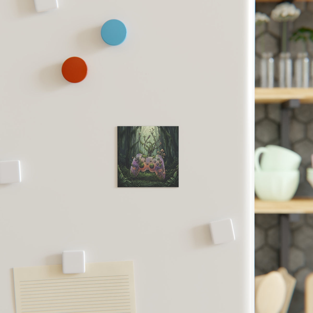 Rooted Control | Square Fridge Magnet