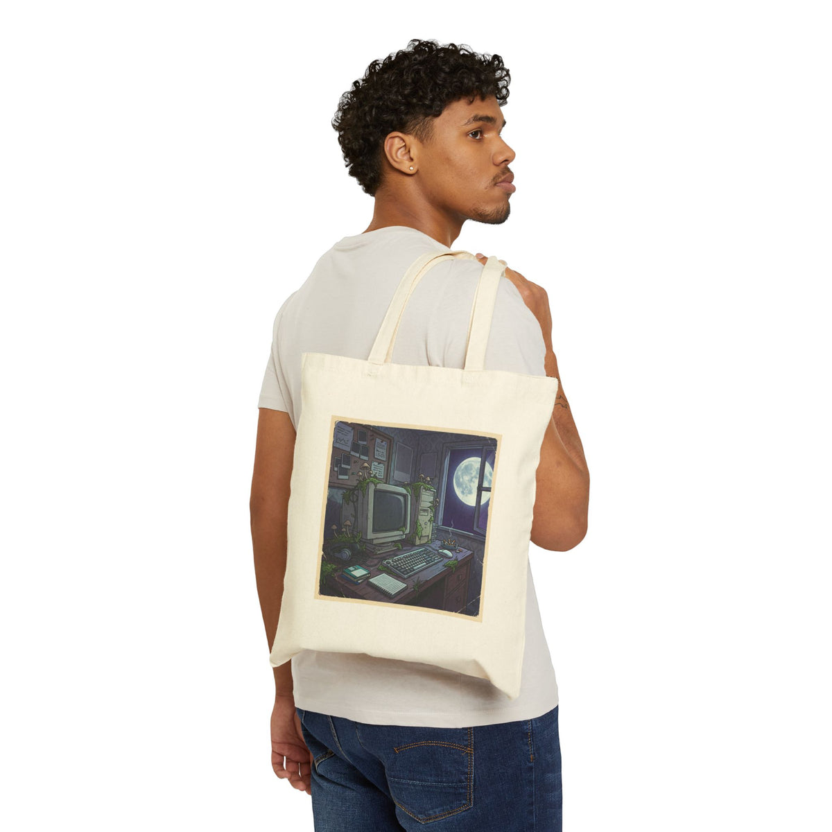 Midnight Terminal | Canvas Tote Bag