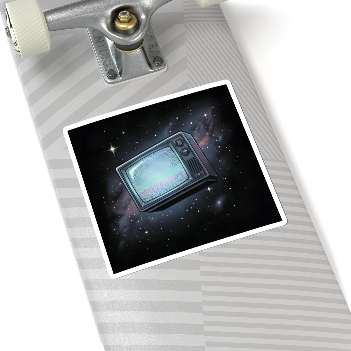 CRT in Space | Kiss-Cut Sticker