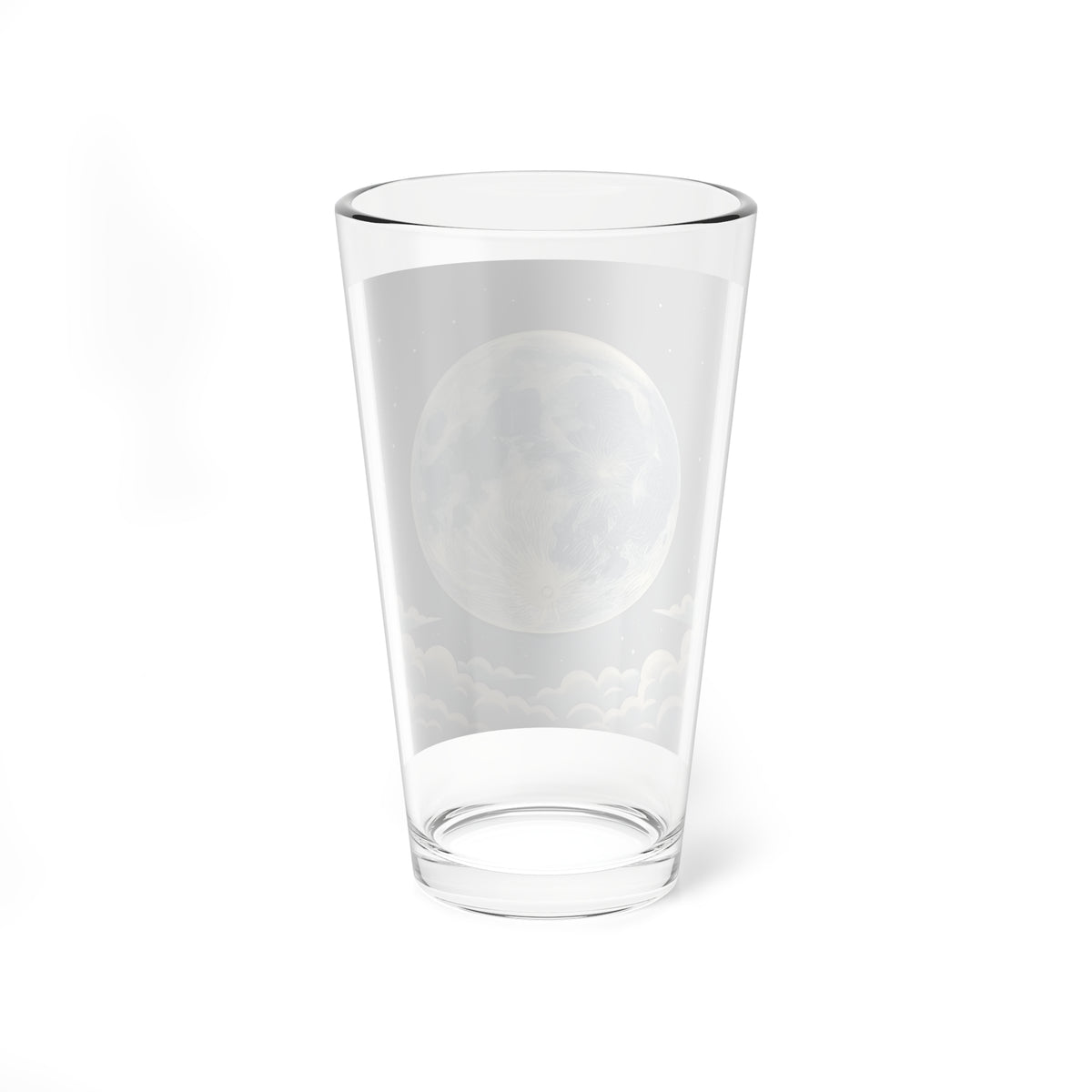 Static Moon | 16 oz Glass
