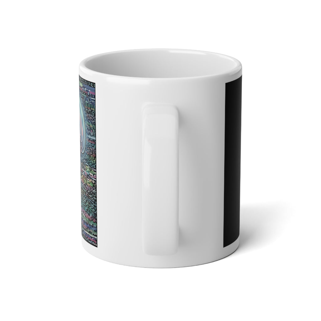 Glitched Jellyfish | 20 oz Coffee Mug
