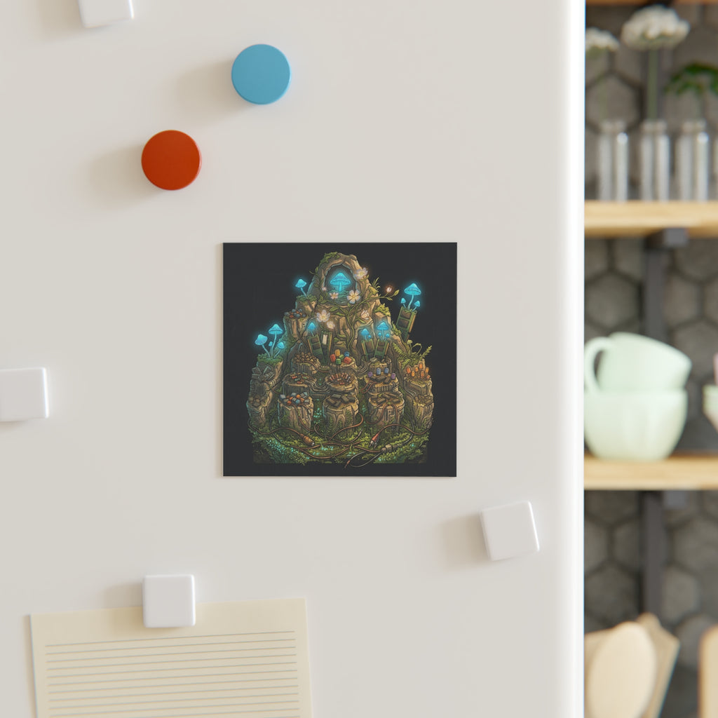 Silicon Ridge | Square Fridge Magnet