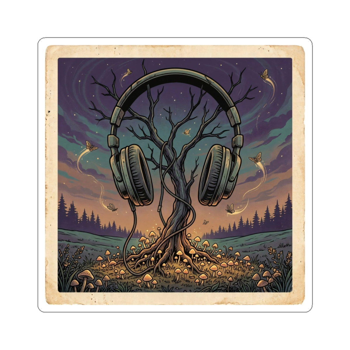Earth's Resonance | Kiss-Cut Sticker