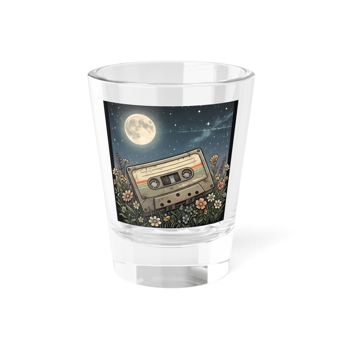 Cassette Moon | Shot Glass