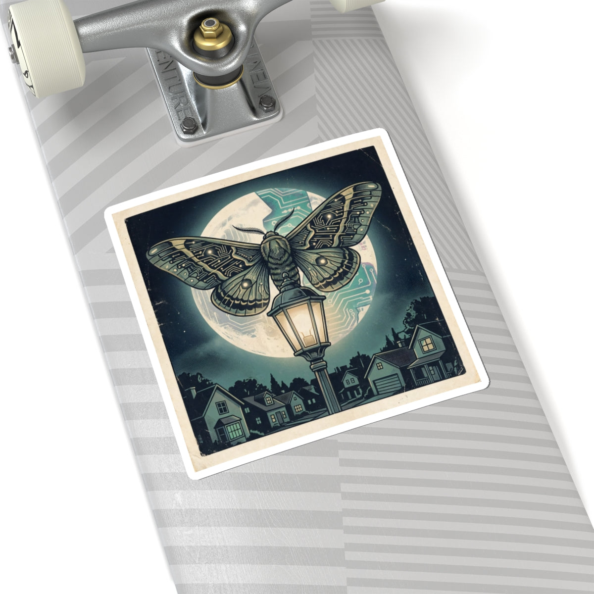 Circuit Moth | Kiss-Cut Sticker
