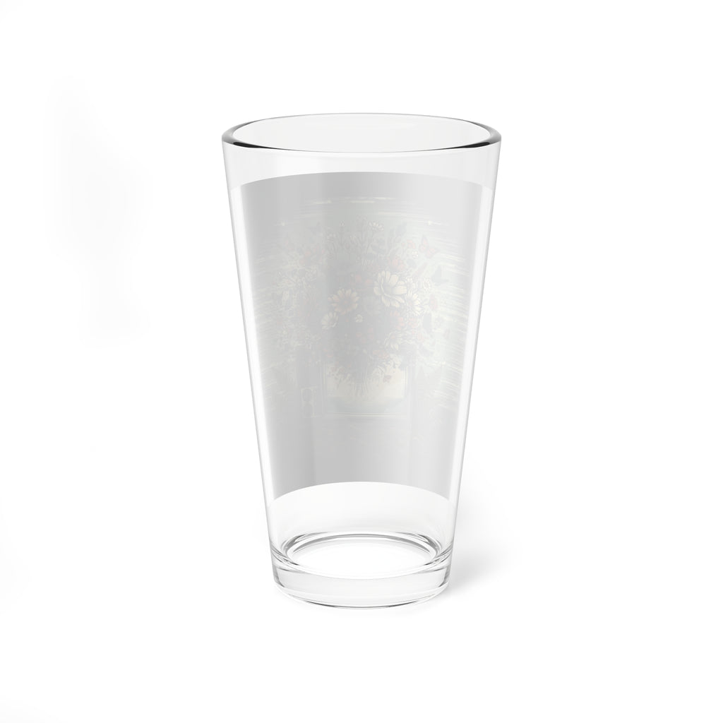 Static Bloom | 16 oz Glass