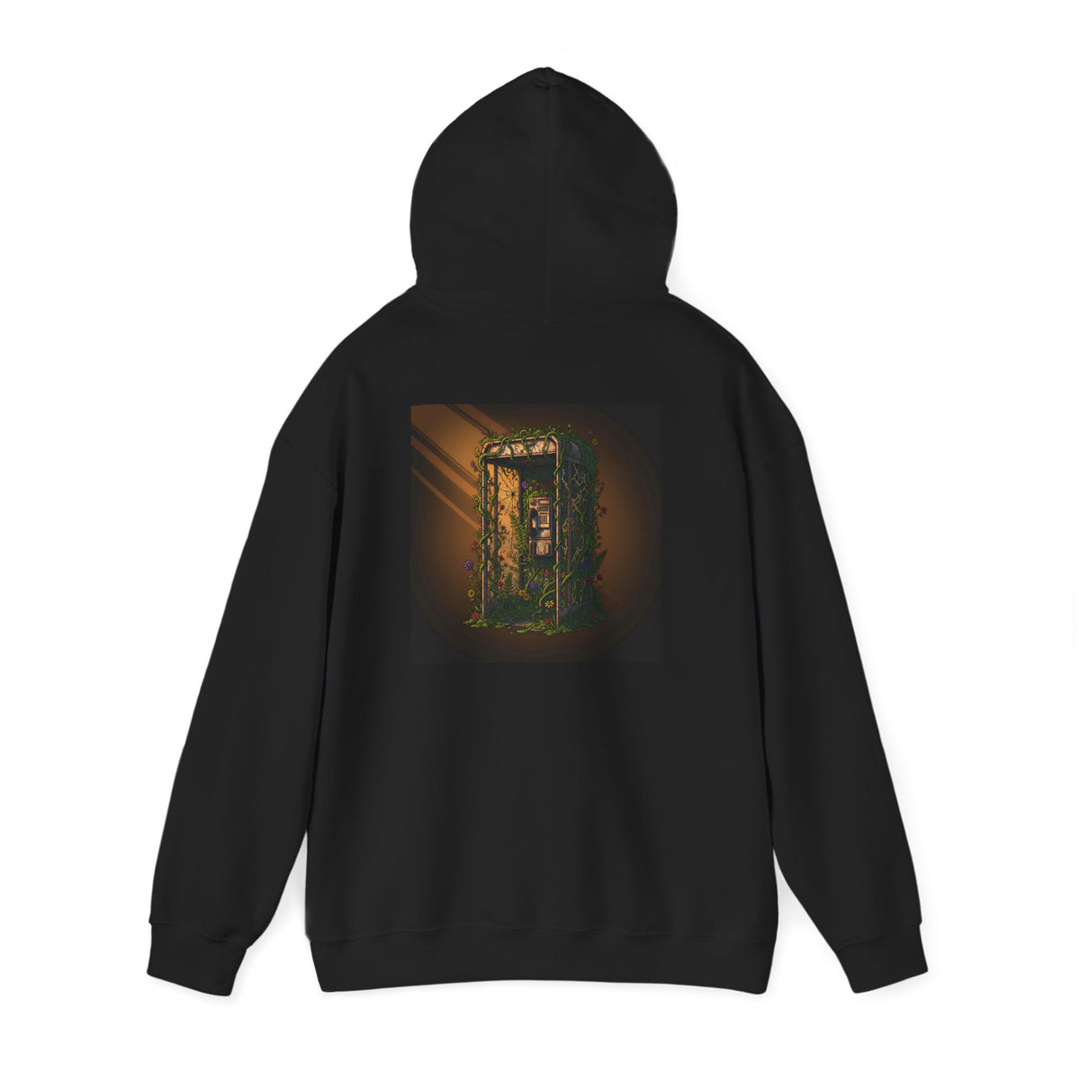 Overgrown Signal | Print on Back Hoodie