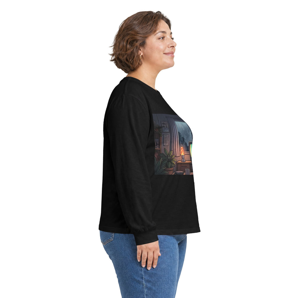 Rainy Night Broadcast | Long Sleeve Shirt
