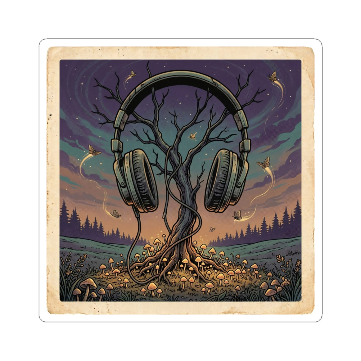 Earth's Resonance | Kiss-Cut Sticker