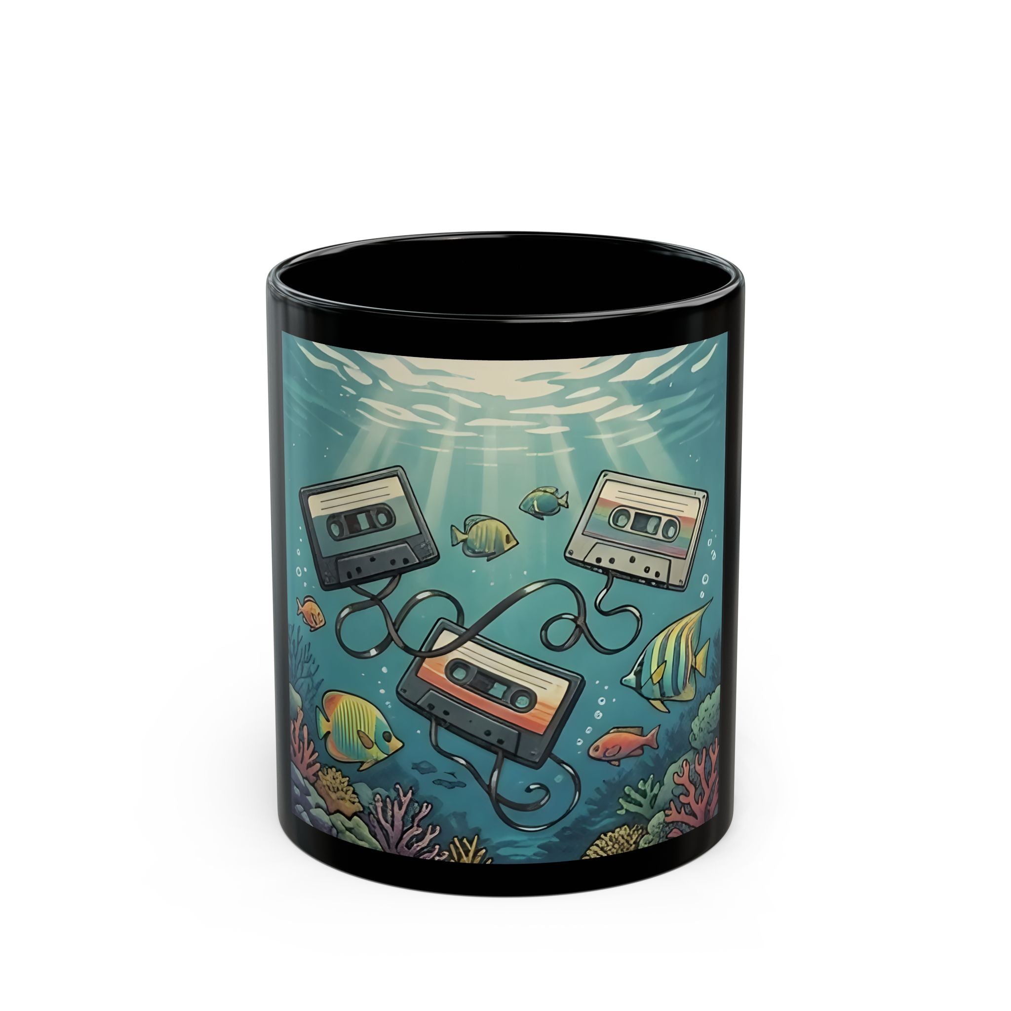 Underwater Cassette Tapes | 11/15 oz Mug