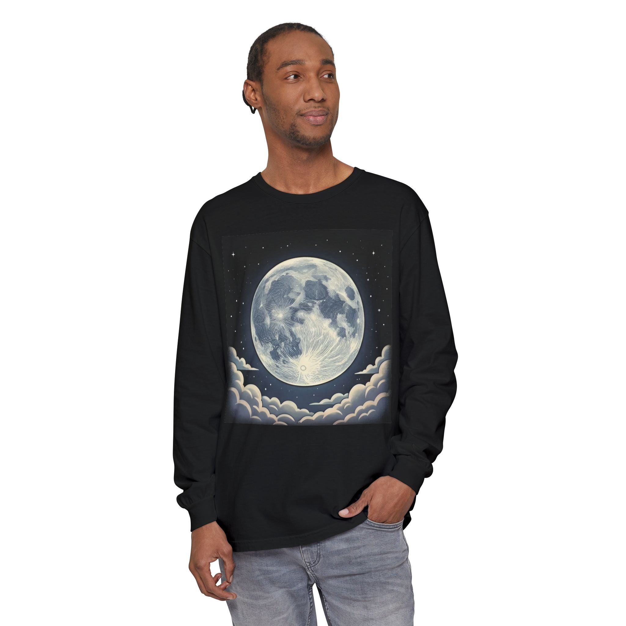 Static Moon | Long Sleeve Shirt
