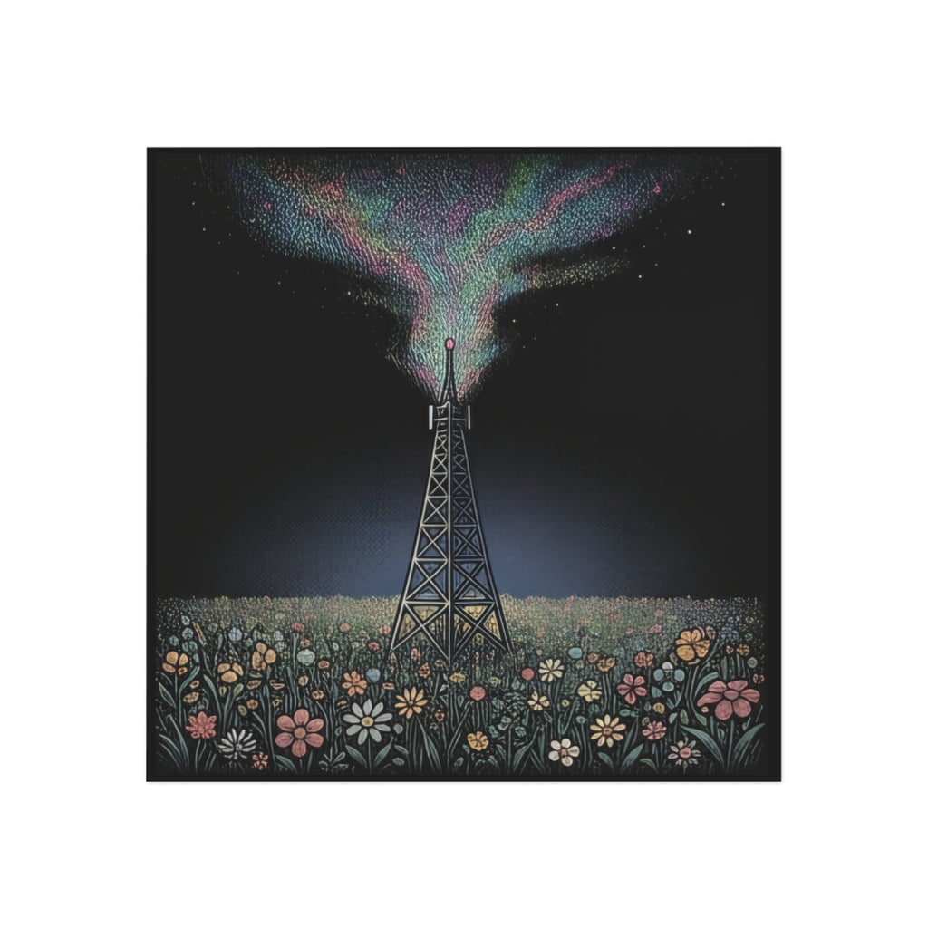 Signal Field | Square Fridge Magnet