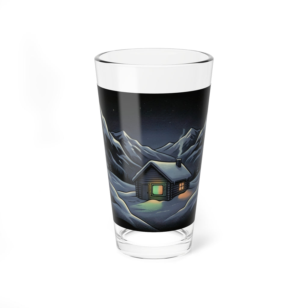 Static Cabin | 16 oz Glass