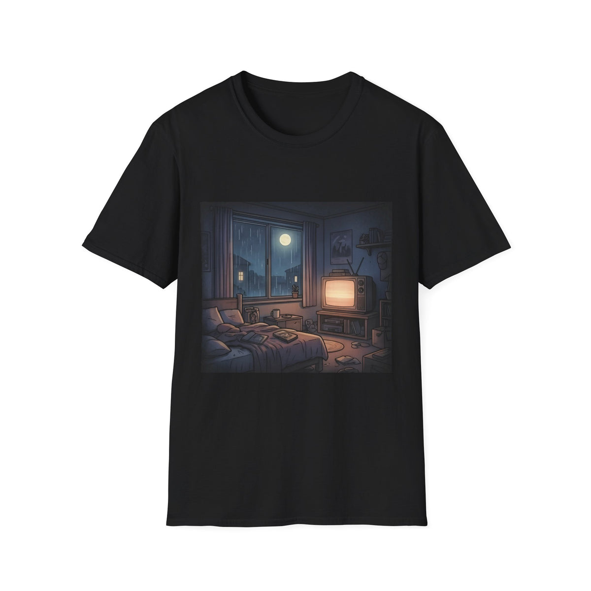 Rainy Bedroom | Unisex T-Shirt