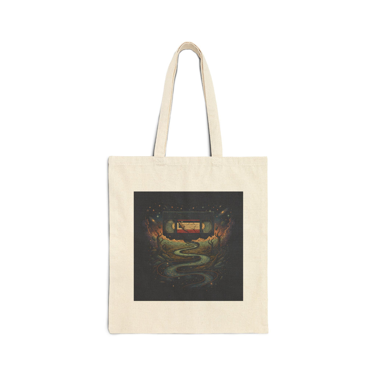 Cosmic Rewind | Canvas Tote Bag