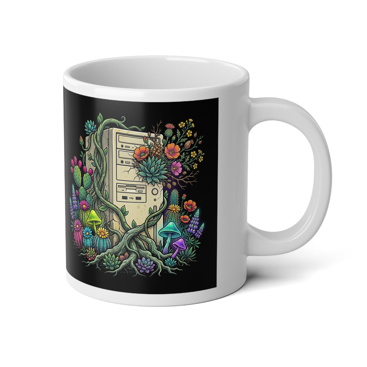 Flower Tower | 20 oz Coffee Mug
