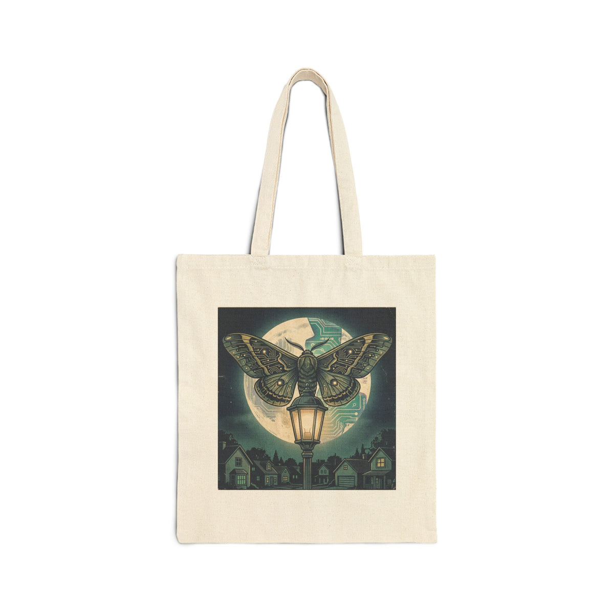 Circuit Moth | Canvas Tote Bag