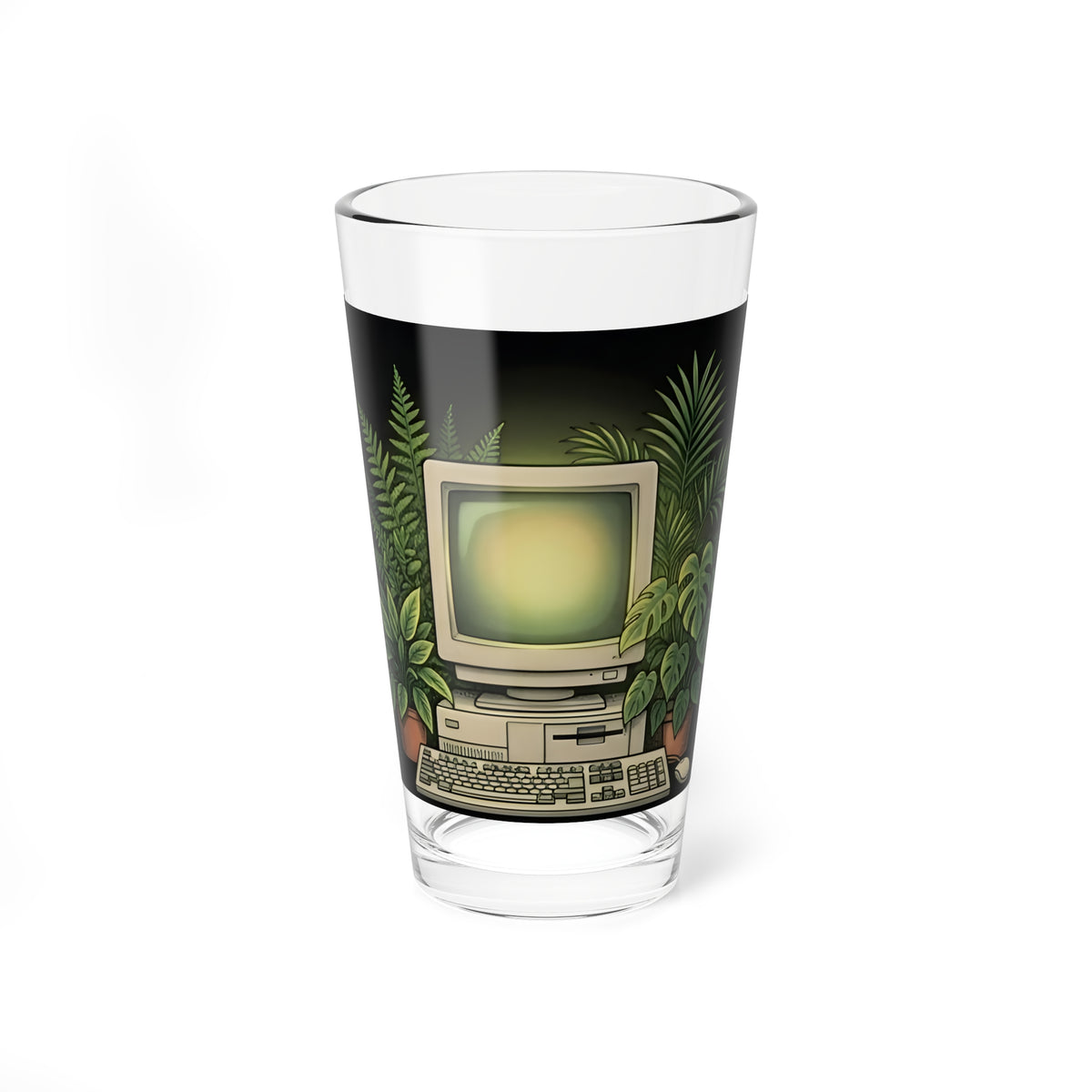 Computer Garden | 16 oz Glass