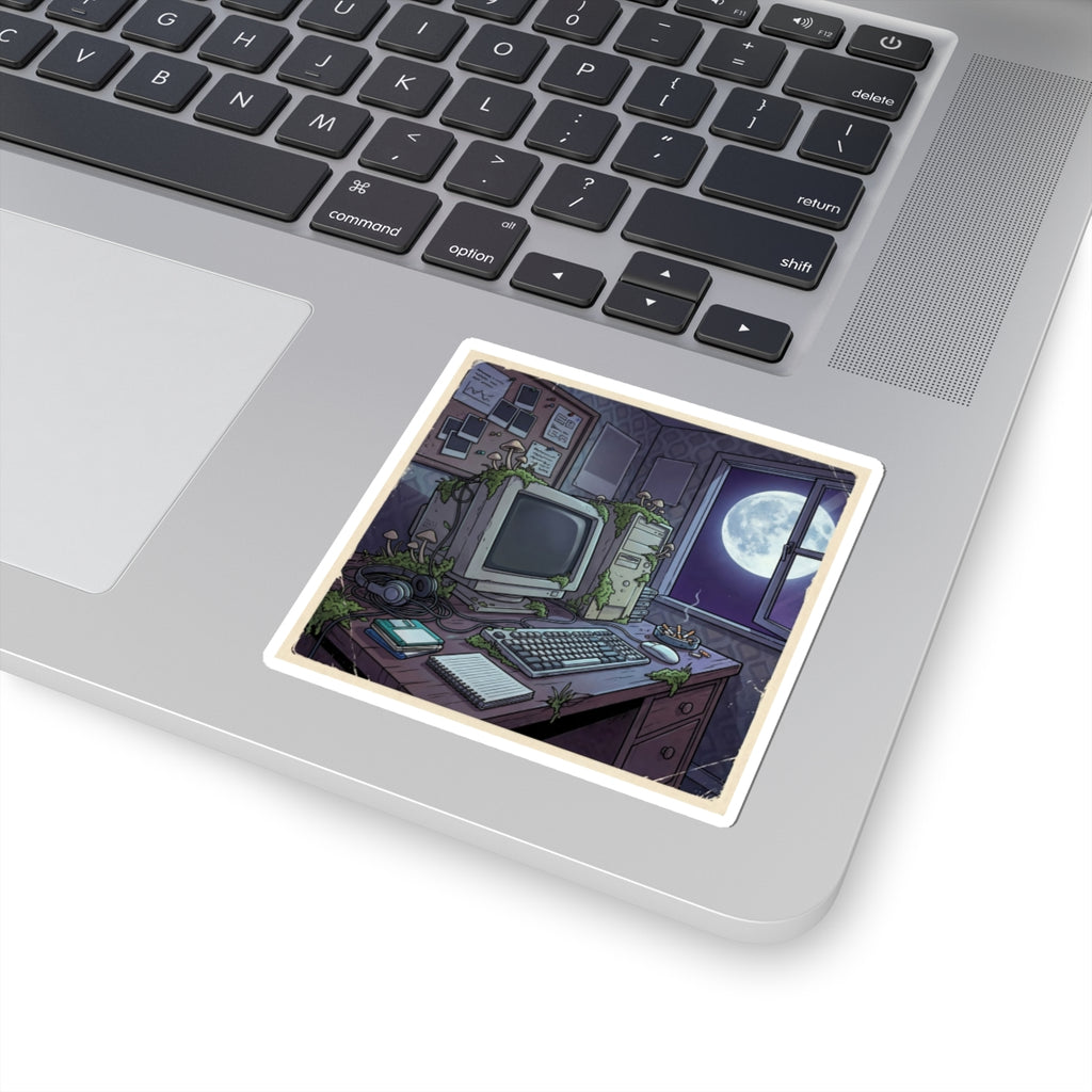 Midnight Terminal | Kiss-Cut Sticker