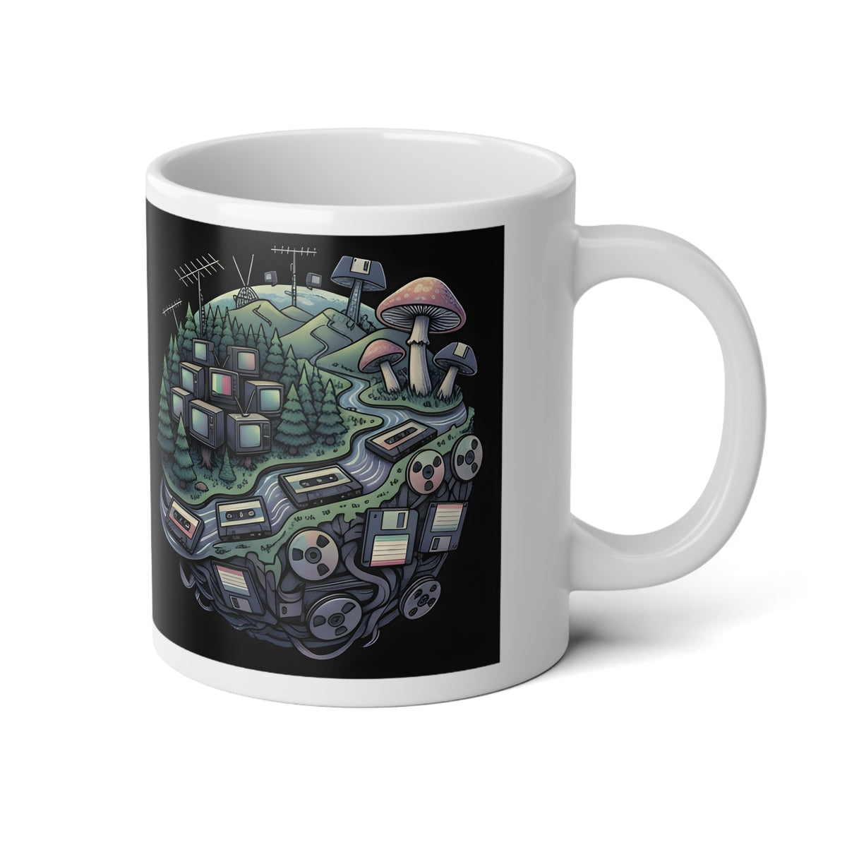 Planet Static | 20 oz Coffee Mug