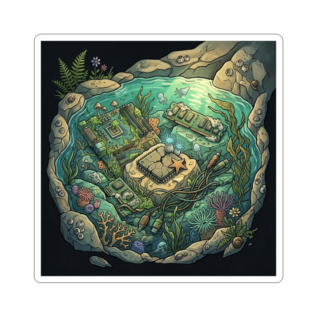 Tidal Mainboard | Kiss-Cut Sticker