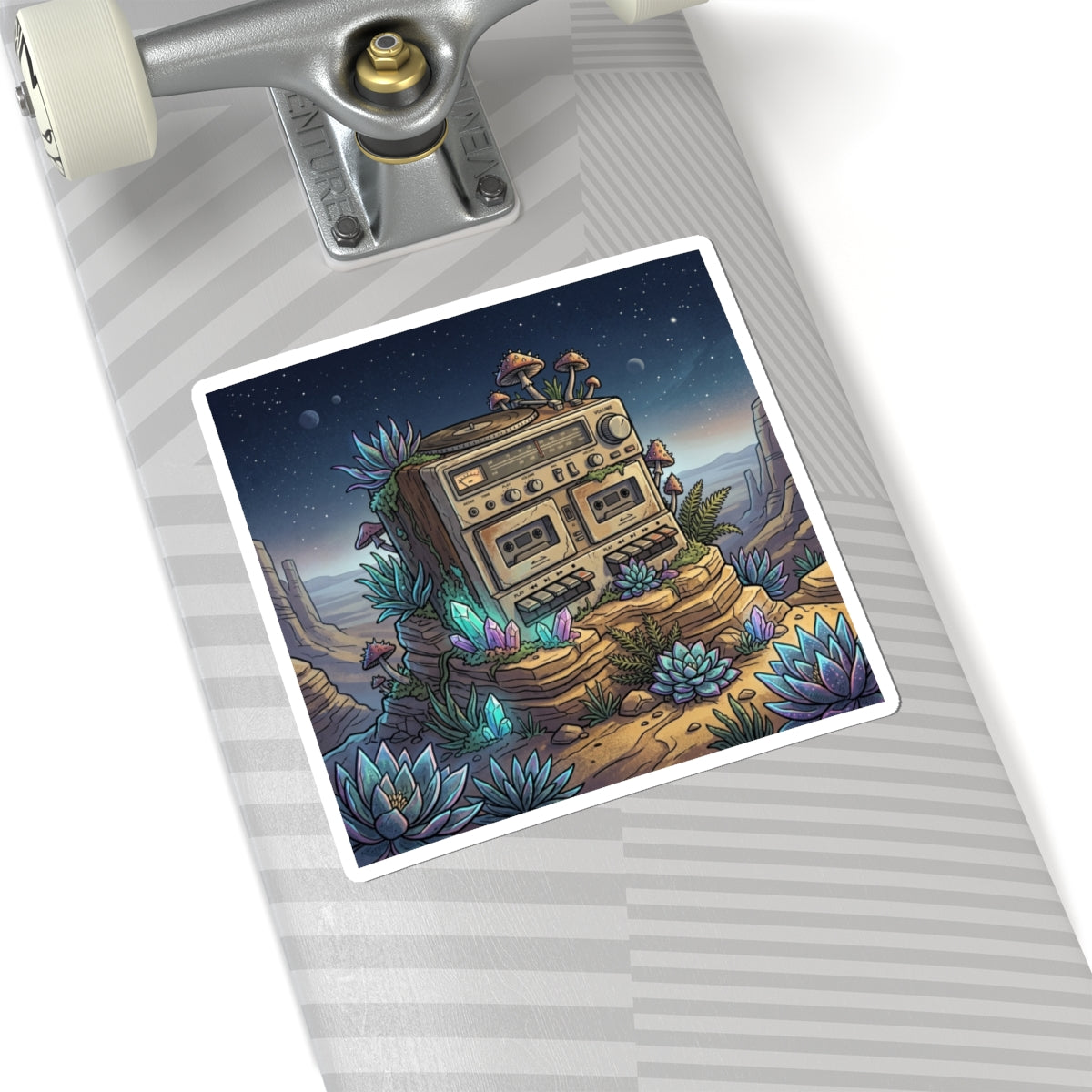 High Desert Hi-Fi | Kiss-Cut Sticker
