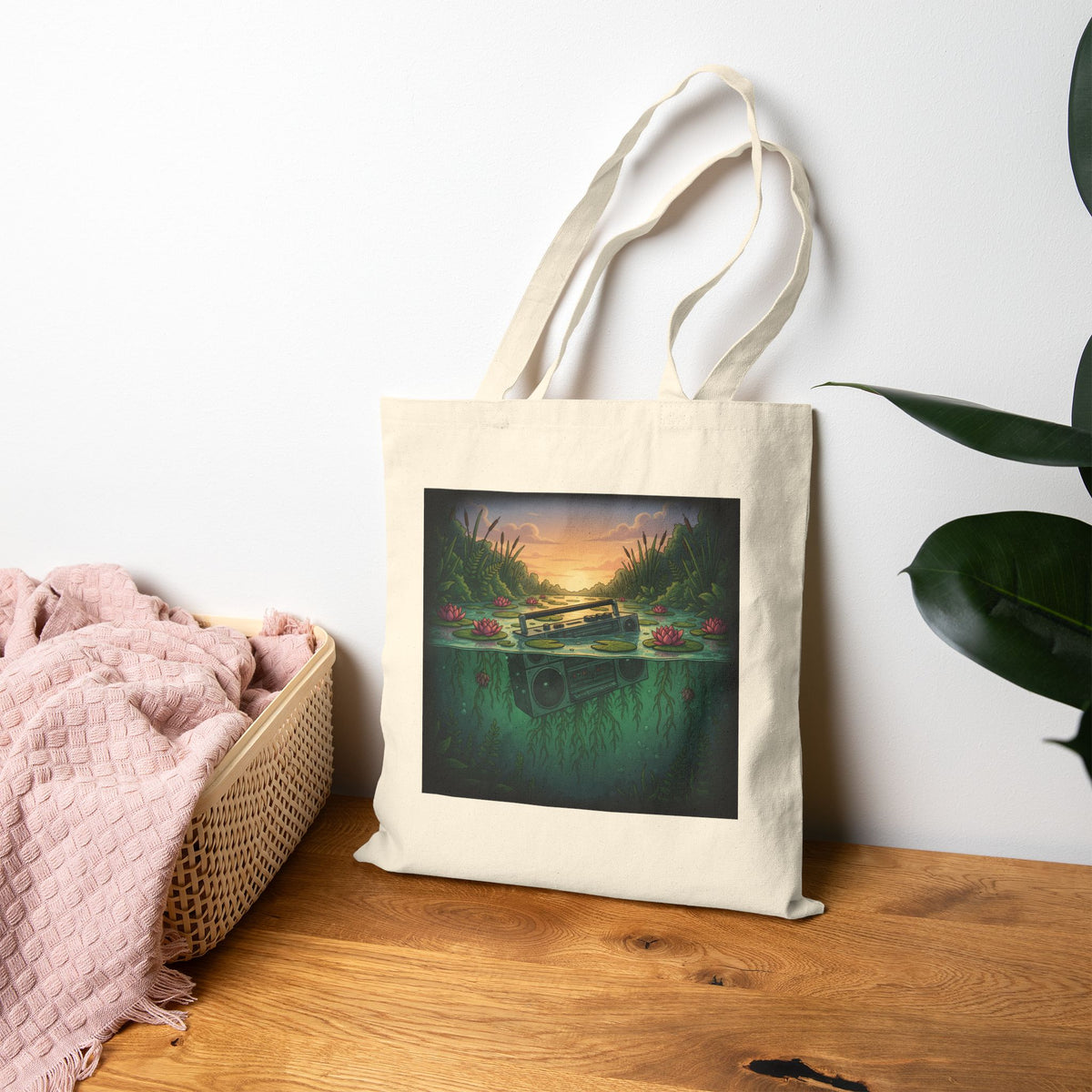 Submerged Frequency |  Canvas Tote Bag