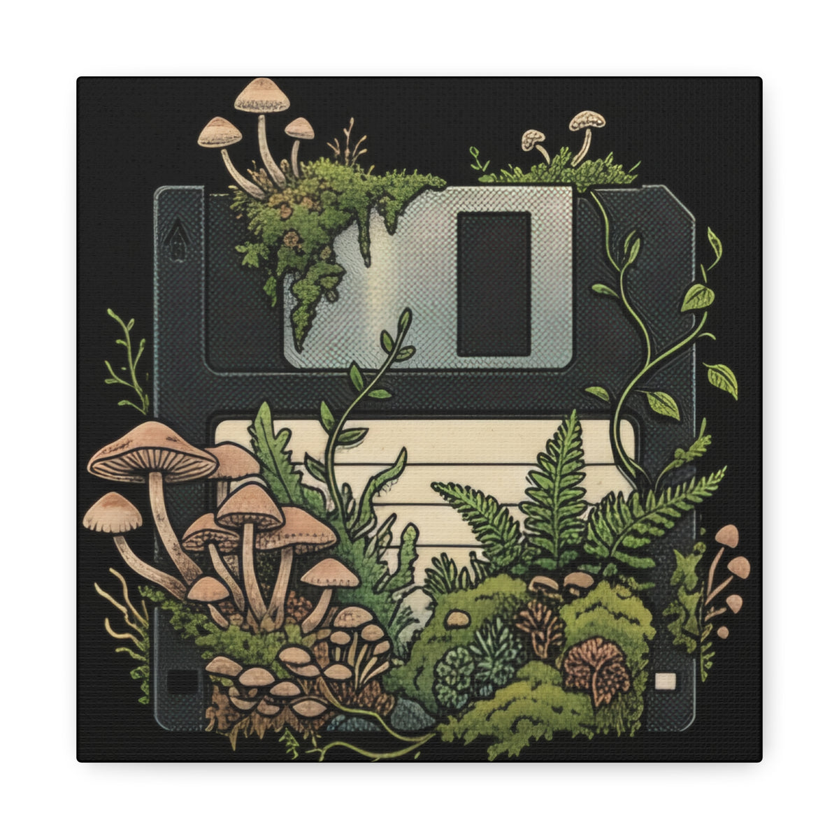 Floppy Disk | Matte Canvas