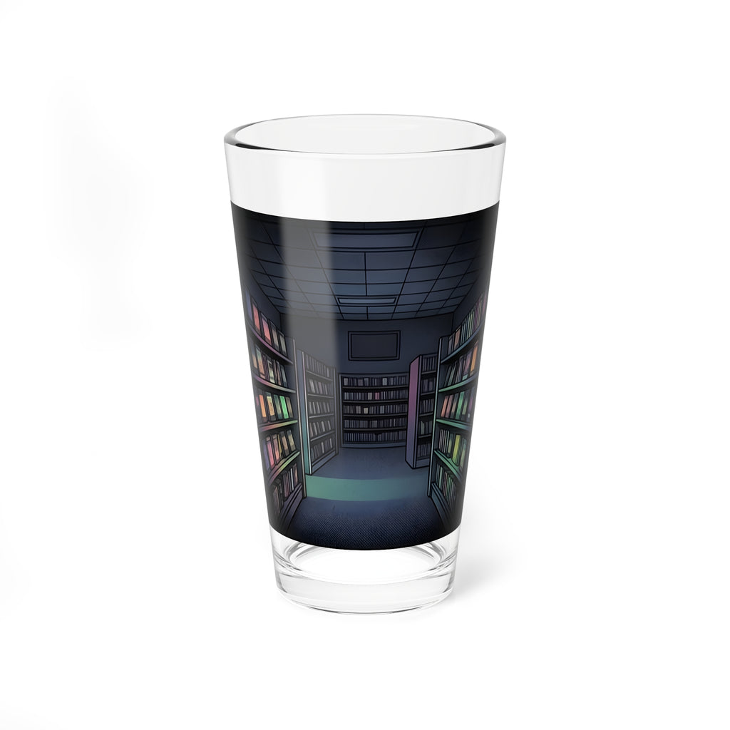 Video Rental Store | 16 oz Glass