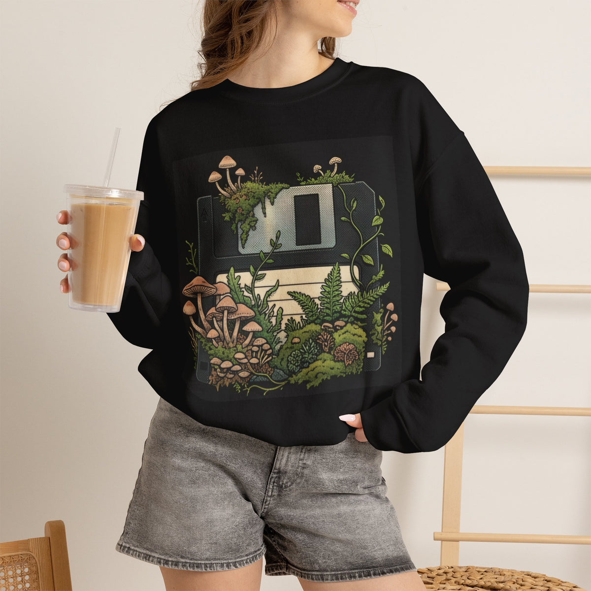 Floppy Disk | Crewneck Sweatshirt