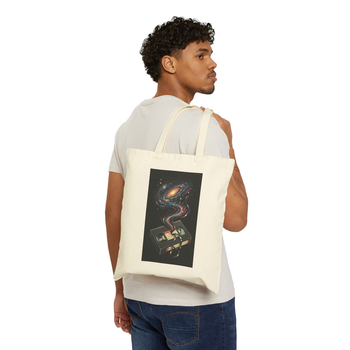 Csomic Playback | Canvas Tote Bag