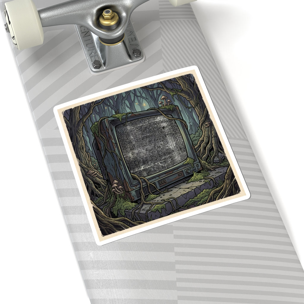 Forest Static | Kiss-Cut Sticker