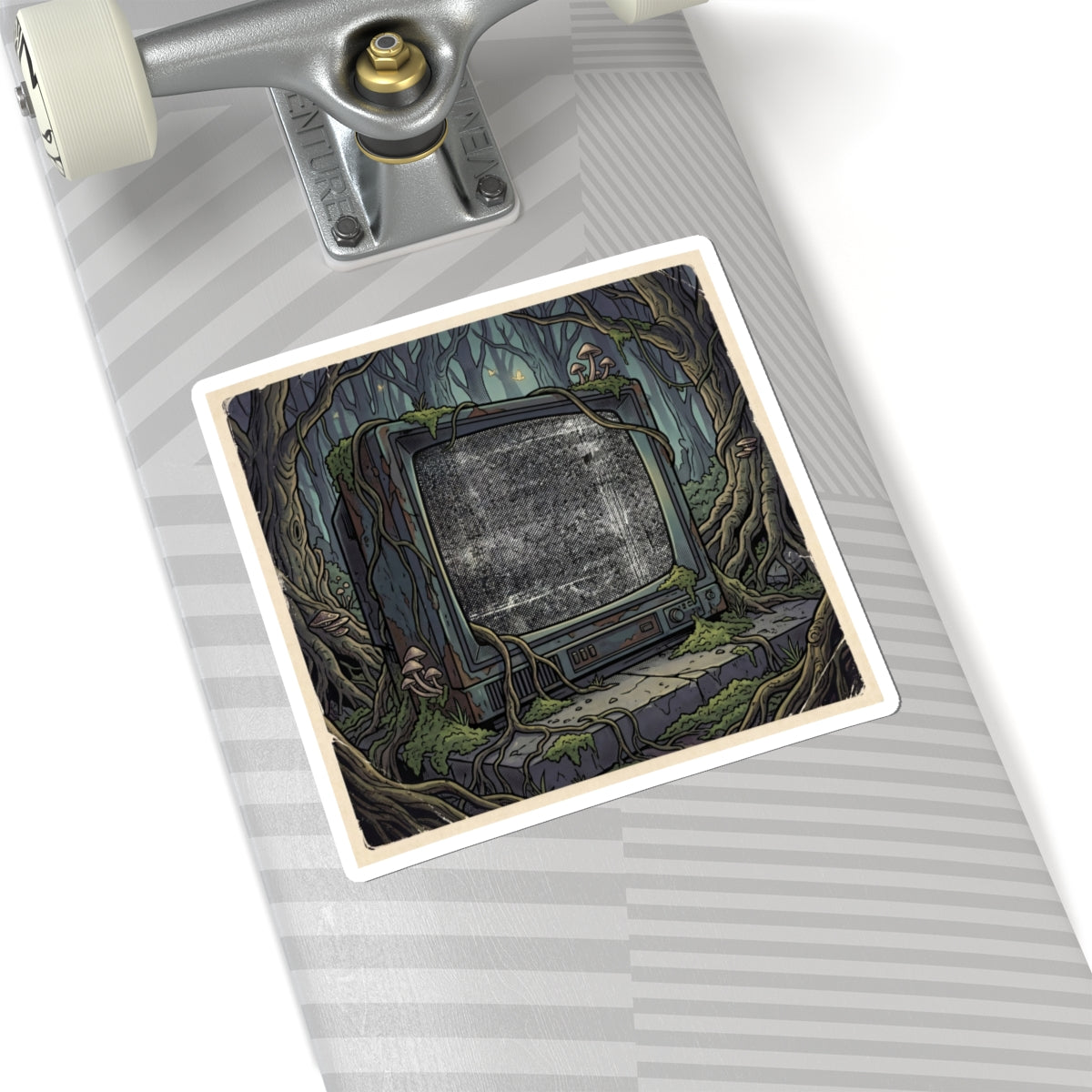 Forest Static | Kiss-Cut Sticker