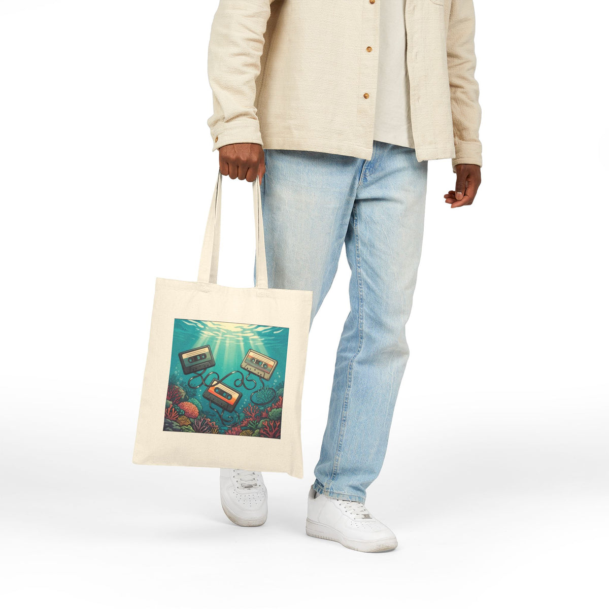 Oceanic Frequency | Canvas Tote Bag