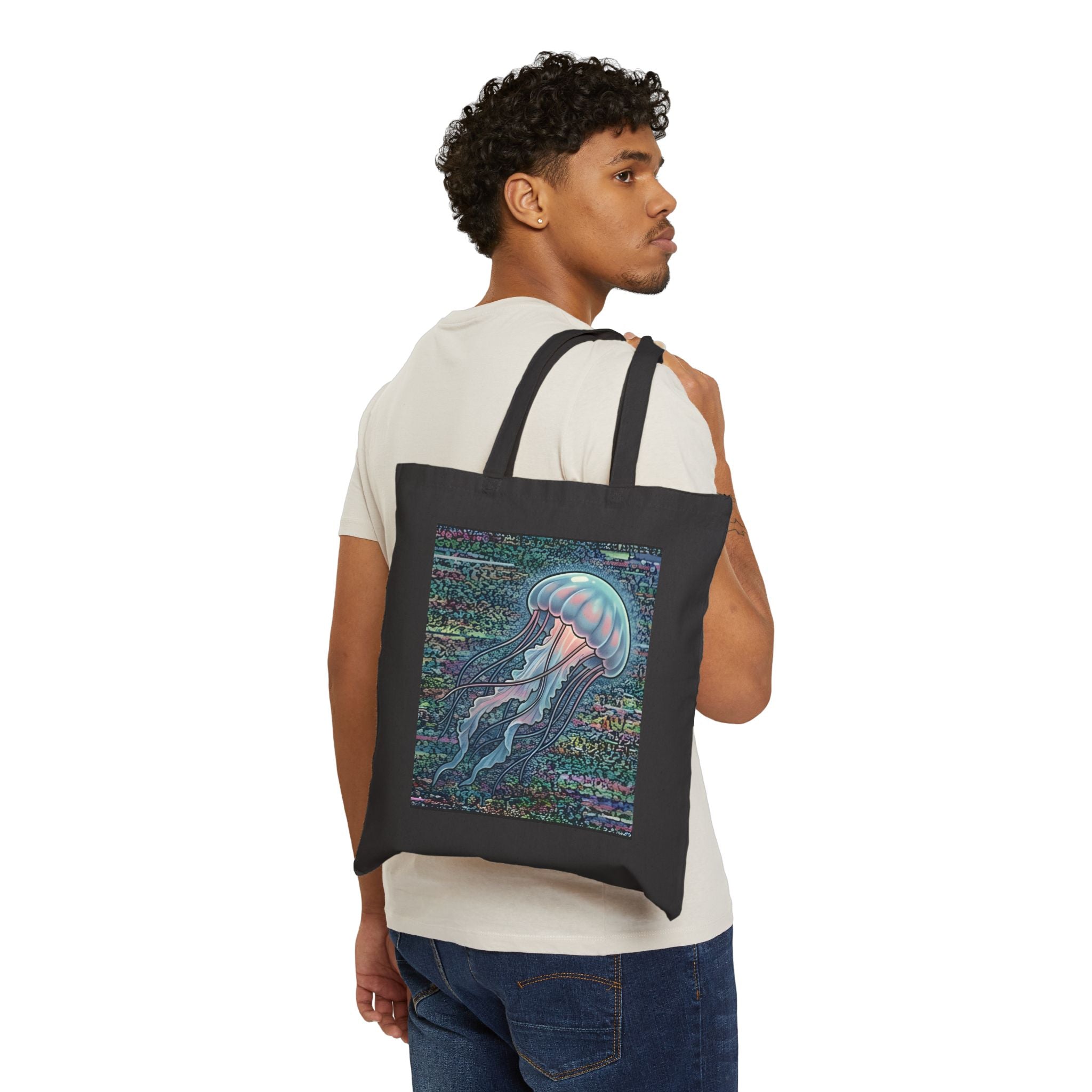 Glitched Jellyfish | Tote Bag