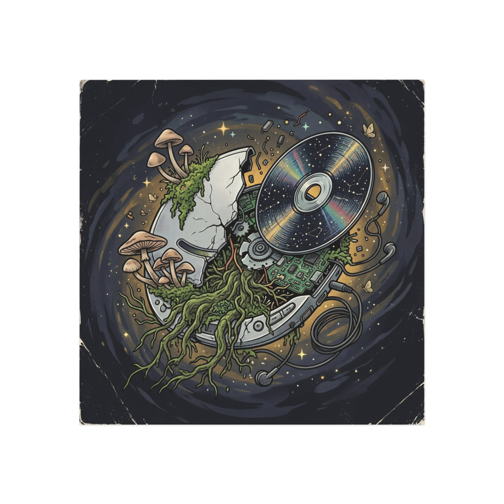 Galactic Compact | Square Fridge Magnet