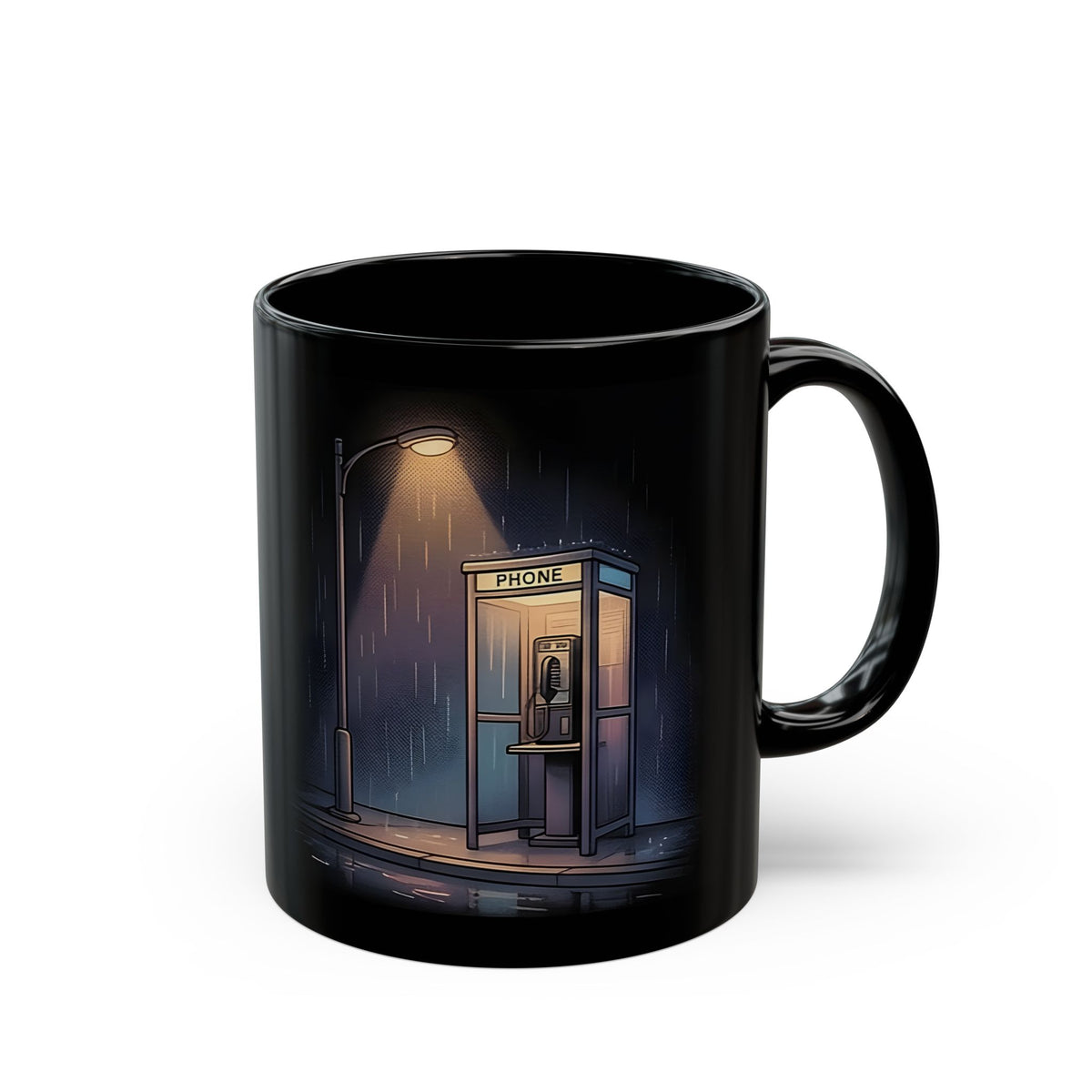 Midnight Pay Phone | 11/15 oz Coffee Mug