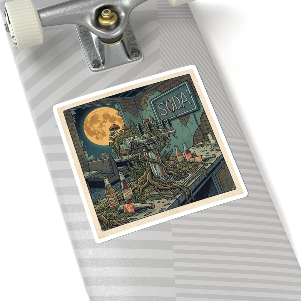 Overgrown Taproom | Kiss-Cut Sticker