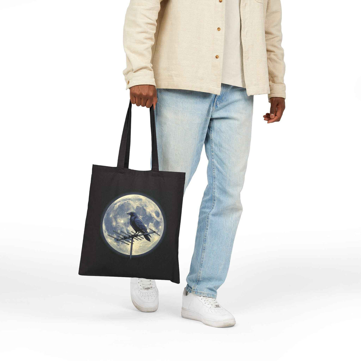 Crow on Antenna | Tote Bag