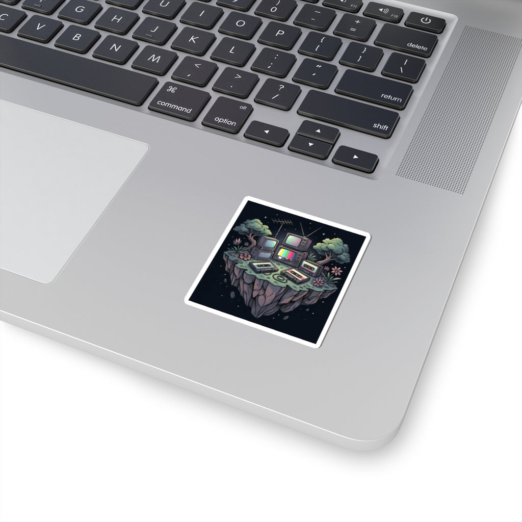 Floating Island | Kiss-Cut Sticker